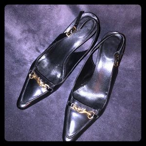 Gucci vintage pumps sz 8. AUTHENTIC
